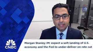 Morgan Stanley IM expect a soft landing of US economy and the Fed to underdeliver on rate cut [upl. by Ahsikyt]