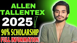 🔴ALLEN TALLENTEX  ALLEN TALLENTEX 2025  ALLEN TALLENTEX EXAM  TALLENTEX 2025 TALLENTEX ALLEN [upl. by Ahsain]