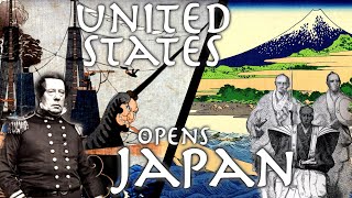 American Perspective on First Contact With Japan 1853  Perrys Expedition  Primary Source [upl. by Nnairol]