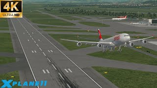 XPlane 11  Plane Takeoff  Landings Compilation 48  4K [upl. by Naihs]