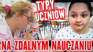 TYPY UCZNIÓW NA ZDALNYM NAUCZANIU 📚 PARODIA 🤣 MISIA I JA [upl. by Herrera]