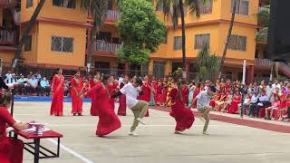 Group dance new horizon school students Butwal [upl. by Strepphon198]