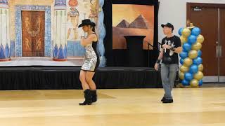 Knockin Boots Line Dance by Hana Ries Demo  2019 Marathon [upl. by Nola]