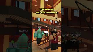 Youtuber Hide And Seek pt2 lumbertycoon2 roblox lt2 lumbertycoon [upl. by Dulcle]