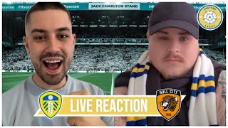 LIVE MATCH REACTION  Leeds 20 Hull⚪️🟠 FT AllLeedsCrest [upl. by Atkinson]