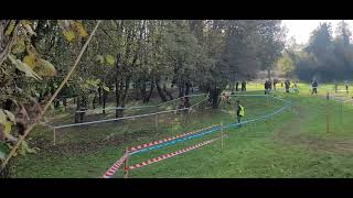 Cyclocross de Saint Quentin Fallavier U13 dernier tour [upl. by Ulda]