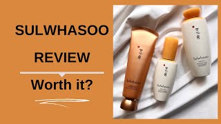 Sulwhasoo First Care Activating Serum Review 💚 Balancing Water amp Vitalizing Sleeping Mask Review [upl. by Diaz]