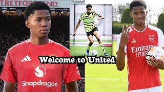 DoneDeal ✅Greenlight On for Arsenal Youngster Lands in Man UnitedDeal signed and sealed [upl. by Annairda]