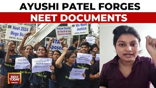 NEET Row Explodes Ayushi Patel Forges NEET Documents Court Dismisses Her Petition  India Today [upl. by Ellevel360]