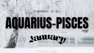 AQUARIUS PISCES CUSP ✨ The Start of Something Great ✨ January 2024 Tarot Reading [upl. by Ghiselin]