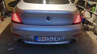 BMW E63 640i Exhaust Sound [upl. by Neelyahs]