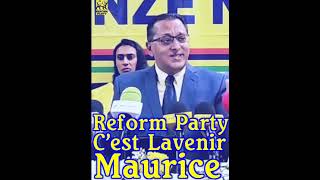 Reform Party Cest Lavenir Maurice [upl. by Elleon]