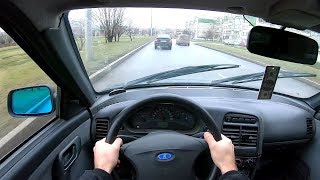 2007 ВАЗ 2110 16L 81 POV TEST DRIVE [upl. by Novy]