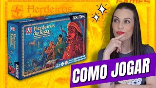 COMO JOGAR HERDEIROS DO KHAN [upl. by Seleta]