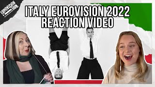 Italy  Eurovision 2022 Reaction  Mahmood amp Blanco  Brividi  Eurovision Hub [upl. by Eislek45]