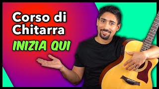 CORSO DI CHITARRA gratuito la tua prima canzone in 5 lezioni  Presentazione [upl. by Hillery]