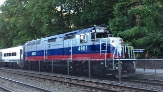 NJ Transit amp MetroNorth HD 60fps Evening Rush Hour Diesel Railfanning Action  HoHoKus 8816 [upl. by Risa365]