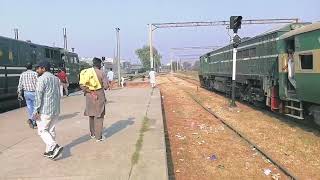 211Up Narrowal Passenger Departure From Lahore Junction Railway  train  Pakrail branch line [upl. by Notnirt473]