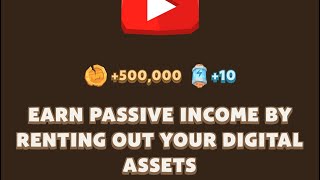 EARN PASSIVE INCOME BY RENTING OUT YOUR DIGITAL ASSETS  MEMEFI New Video Code Today [upl. by Irap]