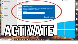 How to Activate Windows 10 using Product Key [upl. by Dunkin]