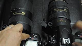 Nikon 80400mm AFS vs Nikon 80400mm AFD Autofocus Speed [upl. by Anilah]