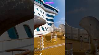 Queen Mary 2 sailing westbound transatlantic [upl. by Imac]