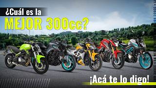 Las mejores motos de 300cc deportivas para ciudad ranking [upl. by Roots27]