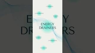 Energy Drainers selfcare [upl. by Oidiple44]