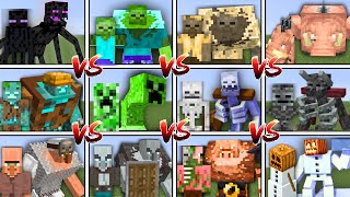 ULTIMATE ALL MOBS BATTLE in Minecraft Mob Battle [upl. by Attenov]