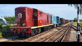 Beekbergen 792024  Dieselloks 2359 und 2412 manövrieren [upl. by Peck62]