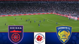 Odisha FC vs Chennaiyin FC  ISL 202425 Match  Watch Along amp eFootball Match [upl. by Leinaj730]