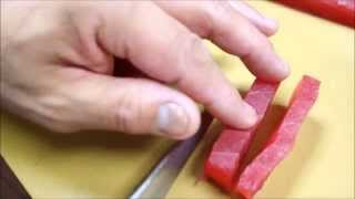 How To Slice Fish For Sushi and Sashimi [upl. by Corri]