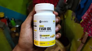 YouWeFit Omega3 Fish Oil Unboxing 🚨 [upl. by Odrahcir13]