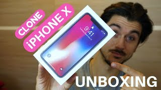 Goophone Unboxing  CLONE di iPHONE X è arrivato [upl. by Gosnell]