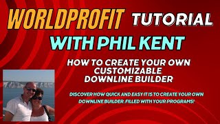 How to Create Your Own Customizable Downline Builder WorldProfit Tutorial [upl. by Sammons]