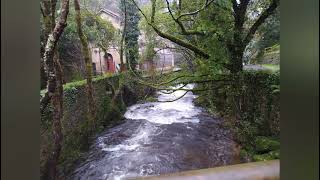 10 de novembro de 2024 Fervenza do Belelle río Marraxón e Ó Roxal con cámara 360° [upl. by Nazay131]