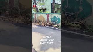 ID593MadhavaramCMDA Approved Residential Vacant land40×60 30×40 North amp East CornerRs10500 [upl. by Connor]