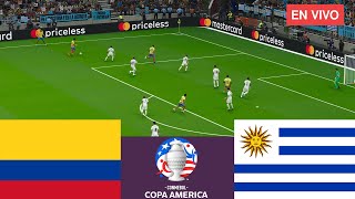 🔴Colombia vs Uruguay EN VIVO⚽ Copa América 2024 Partido EN VIVO  Videojuegos simulación [upl. by Nnaeinahpets]