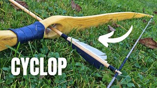 Center Shot „Cyclop” Bow Building  Traditional Bow Making [upl. by Anaihsat]