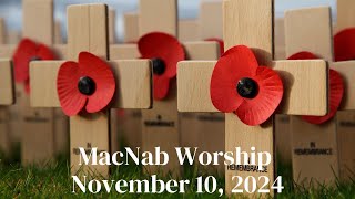 MacNab St Presbyterian Church  Sunday November 10 2024 [upl. by Nosoj]