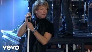 Bon Jovi  Bad MedicineShout Live on Letterman [upl. by Asiak]