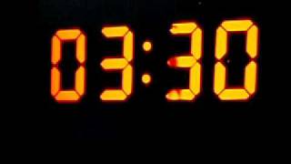 Digital clock by Maarten Baas [upl. by Pascia]