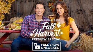 Full Episode  2018 Hallmark Movies Fall Harvest Preview Special  Hallmark Channel [upl. by Housum404]