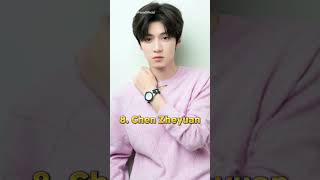 Top 10 Chinese Actors According To Google 2024 trending shorts fyp cdrama kdrama viralvideo [upl. by Nuawed]