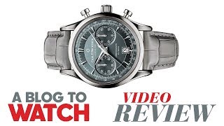 Carl F Bucherer Manero Flyback Chronograph Watch Review  aBlogtoWatch [upl. by Ardnalak]