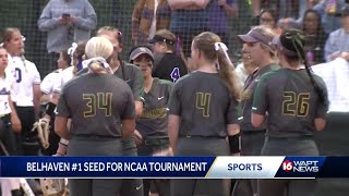 Belhaven gets top seed for NCAA softball tournament [upl. by Einre]