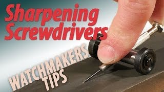 How to Sharpen Your Screwdriver Blades [upl. by Rann]