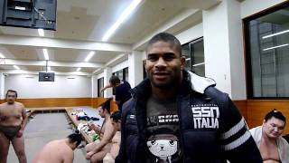 Alistair Overeem amp The Best Sumo Fighters in Japan 2010 [upl. by Adleme]