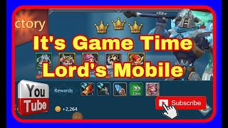 Its Game Time Again  Lords Mobile by Rene Villasante Vlog [upl. by Aehsan]