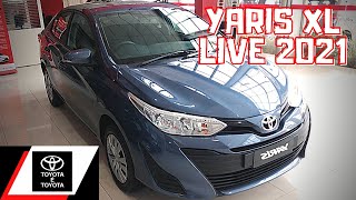 YARIS 2021  TOYOTA YARIS XL LIVE 2021 15 SEDAN 0KM DETALHES DO INTERIOR E EXTERIOR [upl. by Bowman]